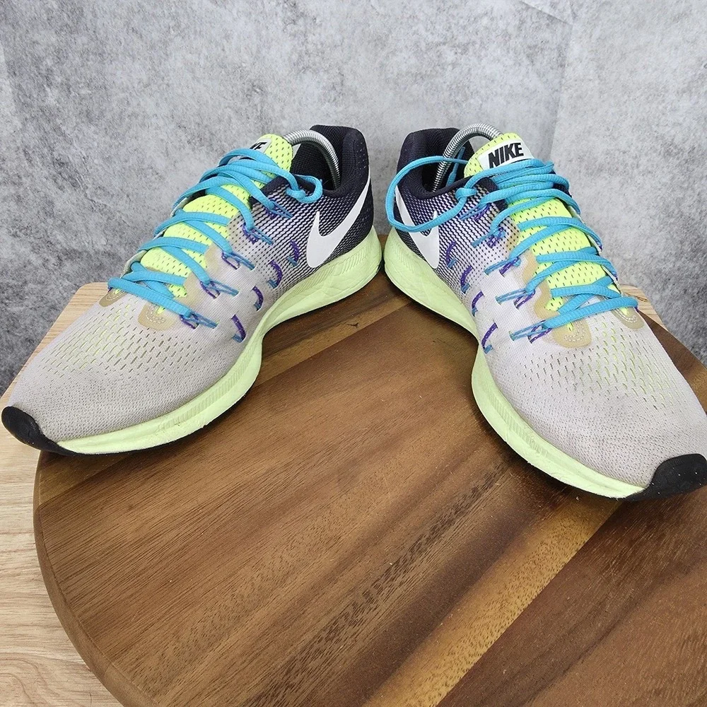 Nike Air Zoom Pegasus 33 Running Shoes Mens 10 Gray Sneakers Trainers 831352-017